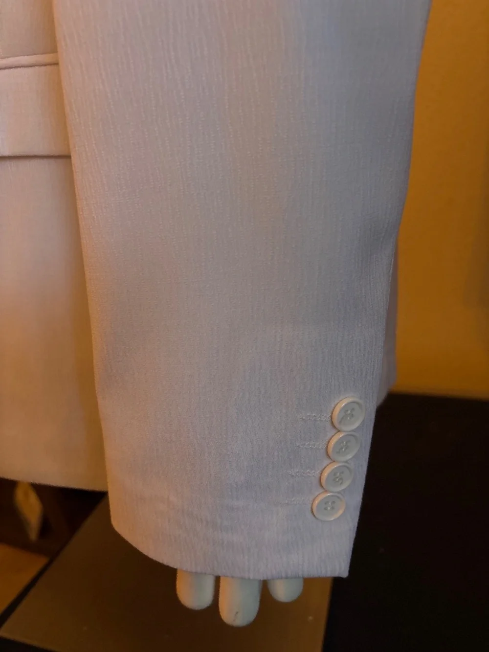 New mens size 48 Regular Mattarazi Uomo sport coat all white